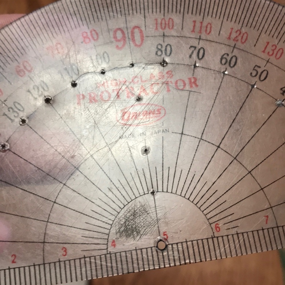 🎁BASIC plastic protractor - Picture 2 of 4
